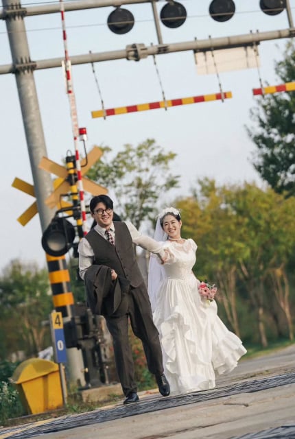 야외 웨딩 스냅 - 시그니쳐